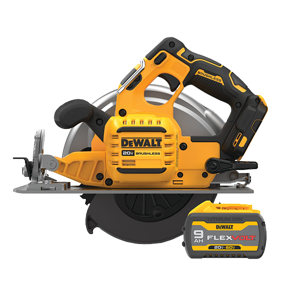 DCS573X1 20V MAX FLEXVOLT Advantage 원형톱 (9.0Ah x 1)