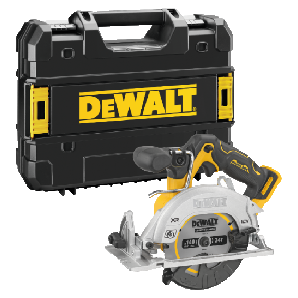 DCS512NT 12V MAX 브러쉬리스 140mm(5.5") 원형톱 (베어툴, 키트박스)