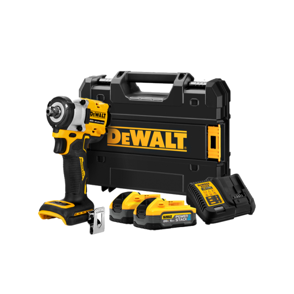 DCF922H2T 20V MAX / POWERSTACK 5.0Ah XR 브러쉬리스 컴팩트 임팩트 렌치 (1/2 Dr., TSTAK)