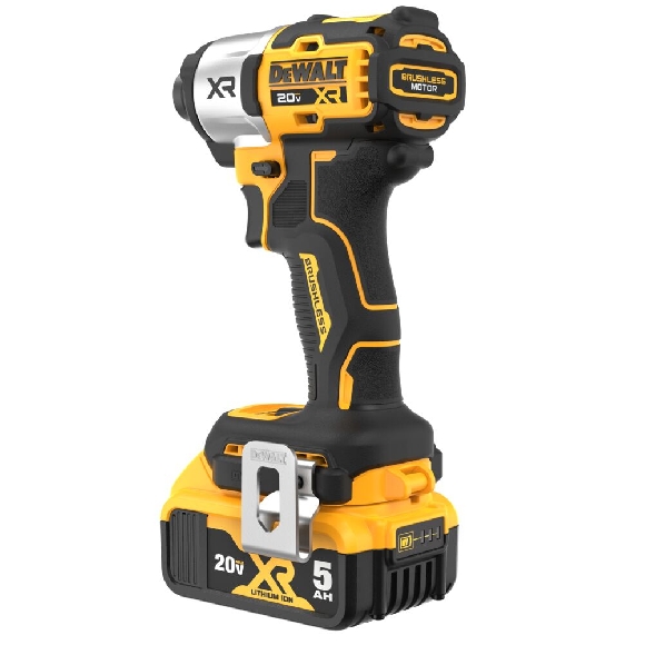 DCF845P2T 20V MAX / 5.0Ah XR 브러쉬리스 임팩트 드라이버, 3-Speed