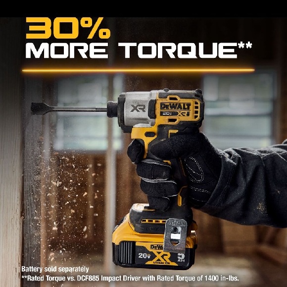 DCF845P2T 20V MAX / 5.0Ah XR 브러쉬리스 임팩트 드라이버, 3-Speed