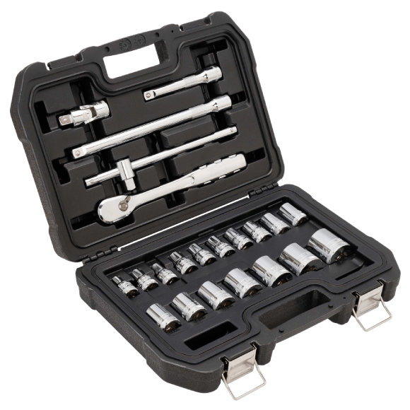 DWMT19241 1/2 Drive 소켓 세트 22PCS (Metric)