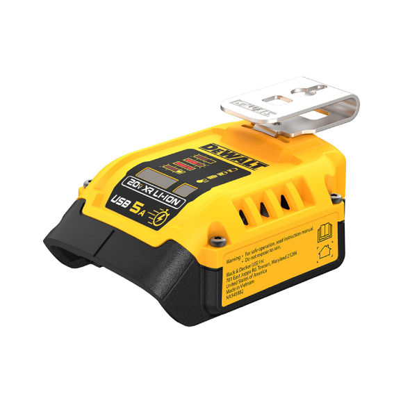 DCB094K 디월트 USB 충전 어댑터 (C타입, 20V MAX / FV) *C타입 케이블 포함