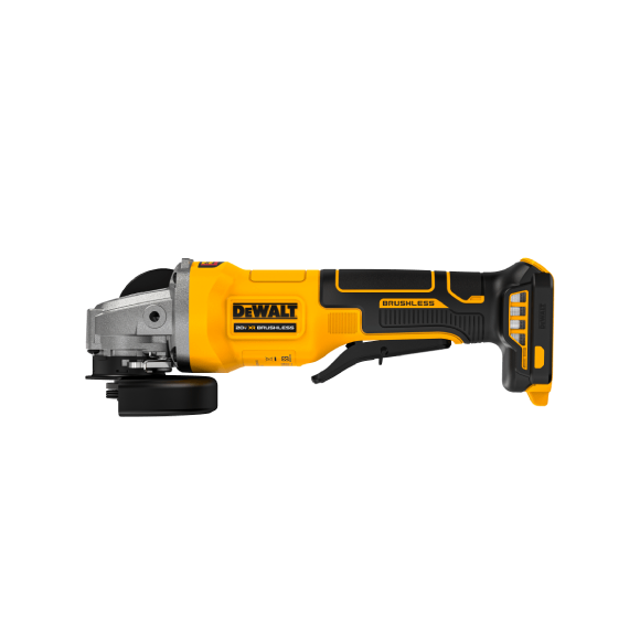DCG408N 20V MAX 브러쉬리스 그라인더 125mm (5") 패들 스위치 (베어툴)