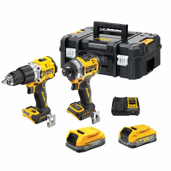 DCK2047E1S1T 20V MAX XR BL 파워스택 콤보 세트 (PS 1.7Ah *1 & PS 3.5Ah *1) (DCF860N+DCD806N) *티스텍