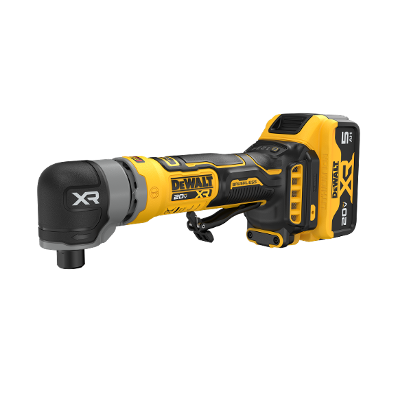 DCG422P2 20V MAX BL 앵글 다이 그라인더, 패들 스위치 (TSTAK, 5.0Ah X 2)