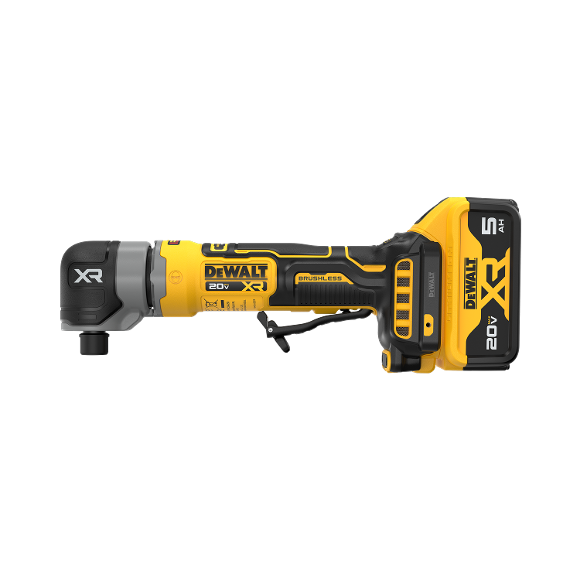 DCG422P2 20V MAX BL 앵글 다이 그라인더, 패들 스위치 (TSTAK, 5.0Ah X 2)